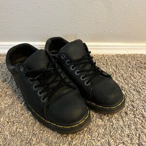 Dr. Martens Black Sneakers Low-Top Lace-Up